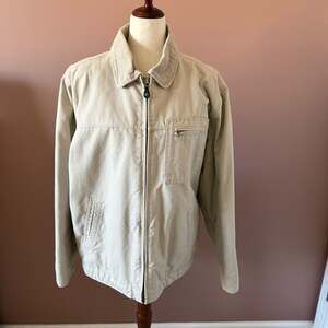 Aigle Work Jacket Cotton with Sherpa Lining